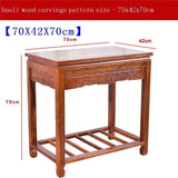 Antique Hand Carved Chinese Nesting Tables