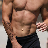 Black and Grey Chinese Dragon Tattoo