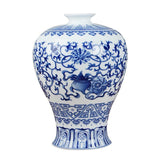 Blue And White Chinese Porcelain Vases