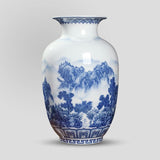 Blue And White Chinese Porcelain Vases