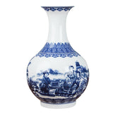 Blue And White Chinese Porcelain Vases