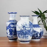 Blue And White Chinese Porcelain Vases