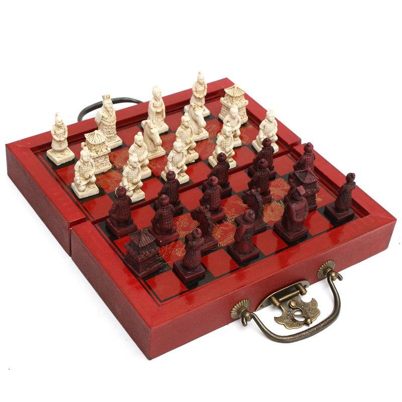 Carved Chinese Chess Set | Chinese Temple