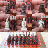 Chinese Chess Set Antique