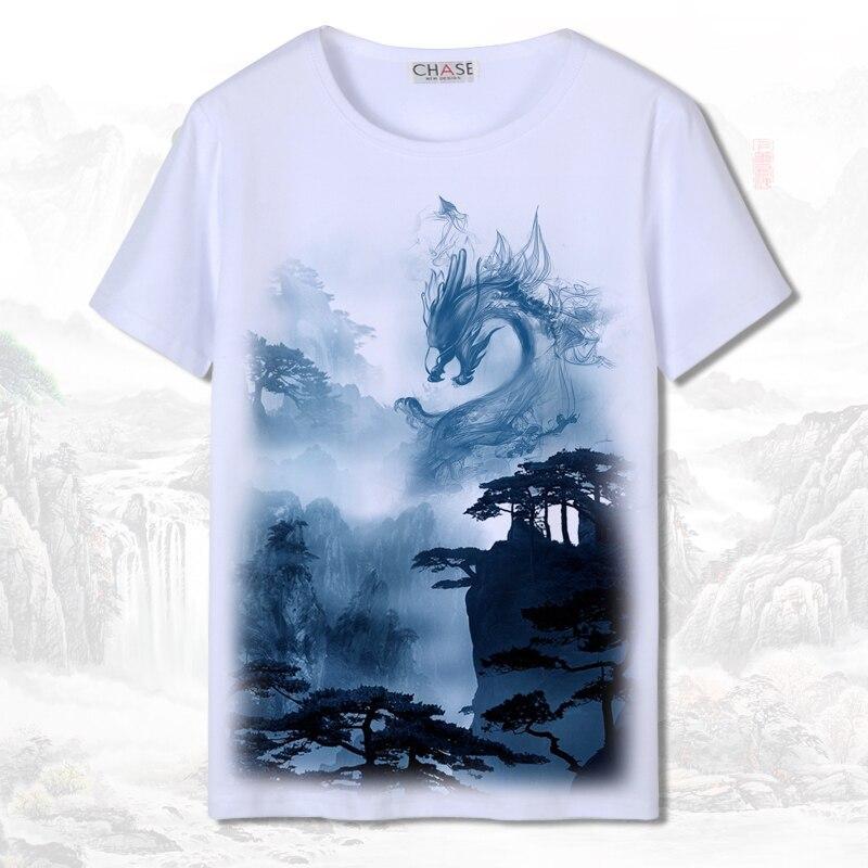 Sammenlignelig sprede charme Chinese Dragon T-shirt Design| Chinese Temple