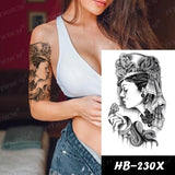 Chinese Dragon Tattoo Black and White