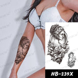 Chinese Dragon Tattoo Black and White