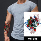 Chinese Dragon Tattoo Black and White