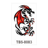 Chinese Dragon Tattoo on Thigh