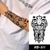 Chinese Fire Tiger Tattoo