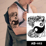 Chinese Fire Tiger Tattoo