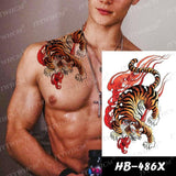 Chinese Fire Tiger Tattoo