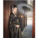 Chinese Hanfu Dress Black
