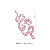 Chinese Snake Zodiac Tattoo