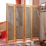 Chinese Wood Folding Screen