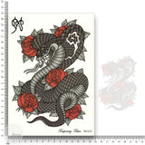 Chinese Zodiac Snake Tattoo