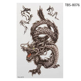Simple Chinese Dragon Tattoo