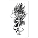 Simple Small Chinese Dragon Tattoo