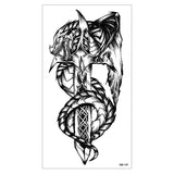 Simple Small Chinese Dragon Tattoo