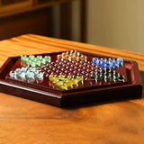 Wooden Chinese Checkers Game Board