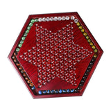 Wooden Chinese Checkers Game Board