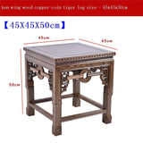 Antique Hand Carved Chinese Nesting Tables