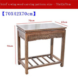 Antique Hand Carved Chinese Nesting Tables