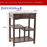 Antique Hand Carved Chinese Nesting Tables