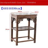 Antique Hand Carved Chinese Nesting Tables