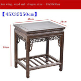 Antique Hand Carved Chinese Nesting Tables