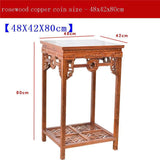 Antique Hand Carved Chinese Nesting Tables