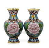 Chinese Cloisonne Enamel Vase