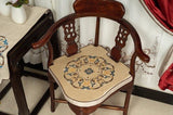 Chinese Corner Chair Cushion