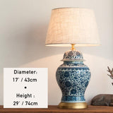 Chinese Ginger Jar Table Lamps