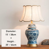 Chinese Ginger Jar Table Lamps