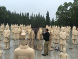 Chinese Terracotta Warrior Statues Garden Ornament