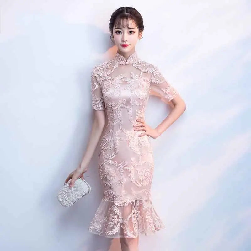 mermaid tail dress Chinese Mermaid Tail Dress
