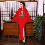 Chinese Dress with Wide Sleeves