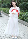 White Hanfu