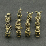 12 Bronze Chinese Zodiac Statues