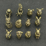 12 Bronze Chinese Zodiac Statues