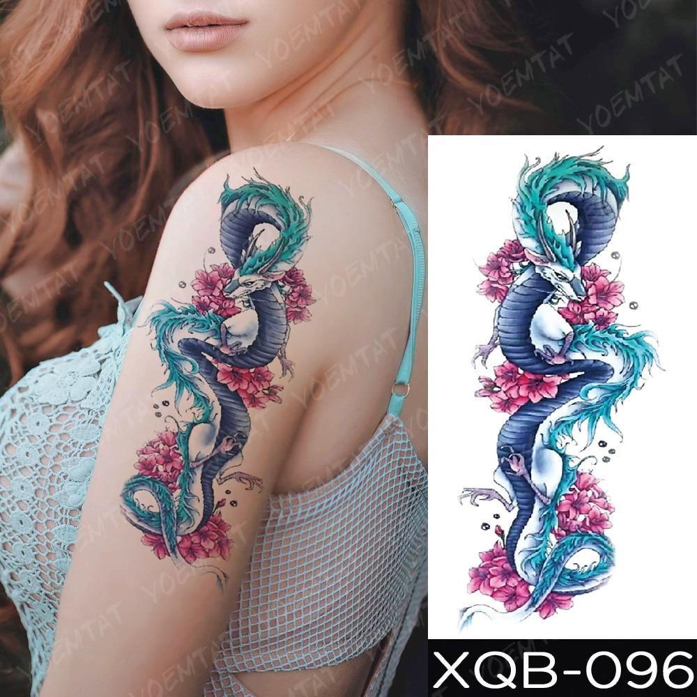 woman with dragon tattoo by samitdigitalart on DeviantArt