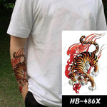 Chinese Fire Tiger Tattoo