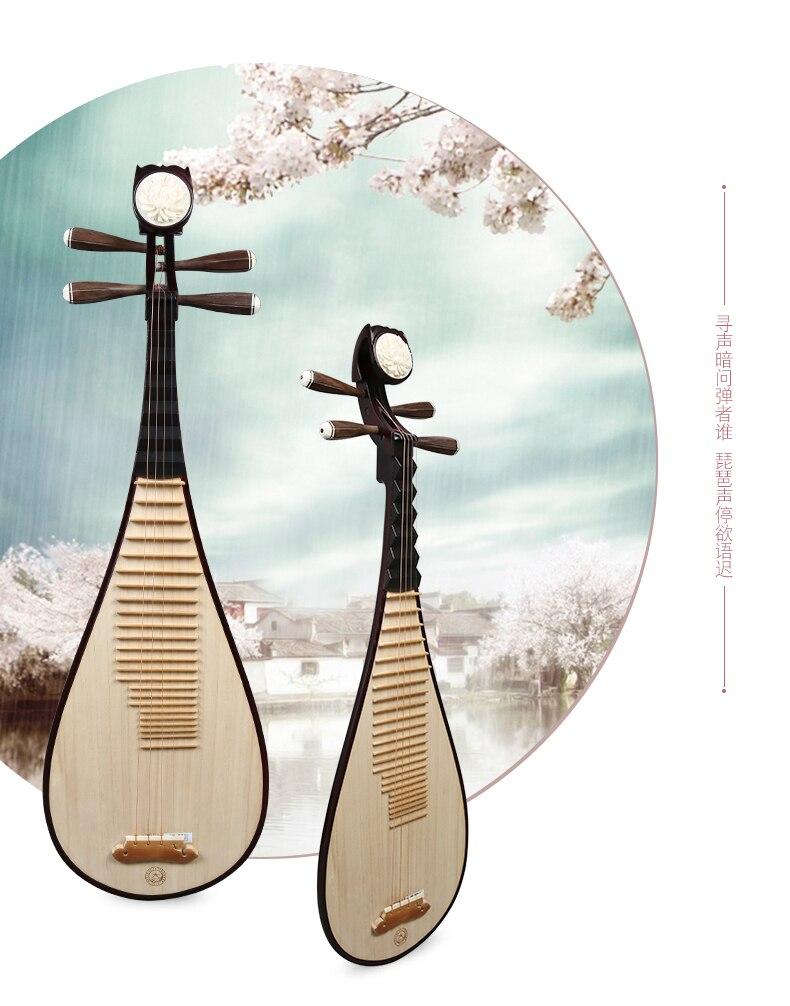 Chinese Four String Instrument | Chinese Temple