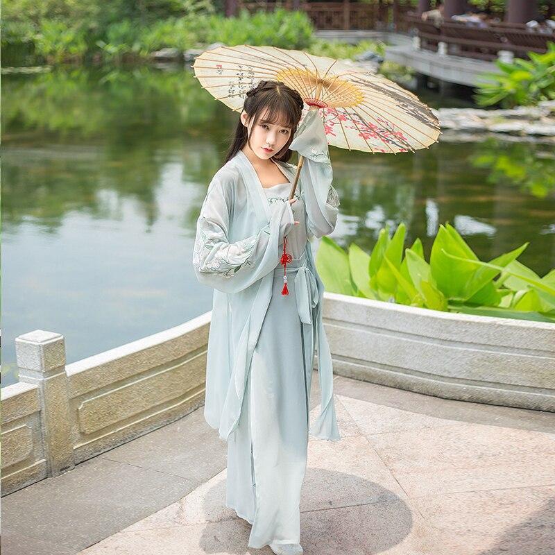 Chinese Hanfu Dress Green | Chinese Temple Chinese Hanfu Dress Green | Chinese Temple