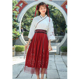 Chinese Hanfu Dress in Silk
