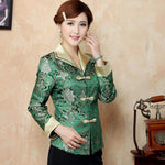 Chinese Jacket Women Green