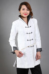 Chinese Jacket Women White