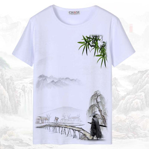 50sTown Craft Oriental Design shirt 定期入れの メンズ | nuewal.com