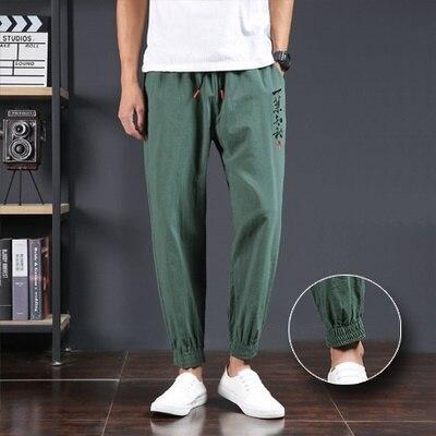Chinese Pants Green